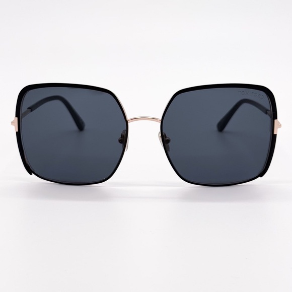 NEW TOM FORD TF1006 02A SQUARE WOMEN SUNGLASSES RAPHAELA FT1006/S 02A EYEWEAR - Picture 4 of 11